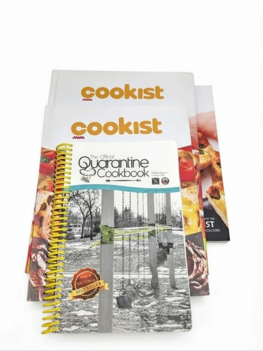 Official Quarantine Cookbook & Cookist Recipe Books